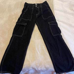 BDG cargo pants with contrast seams